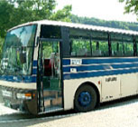 다테야마 고원버스 (hybrid 'green' bus)